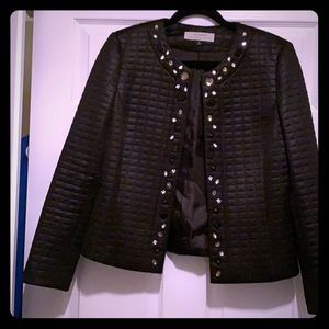 Gem detail blazer
